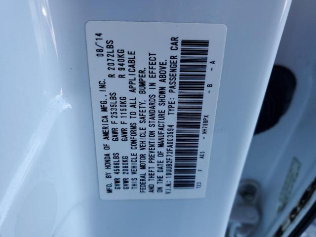 19UUB2F72FA003594 Acura Tlx Advance