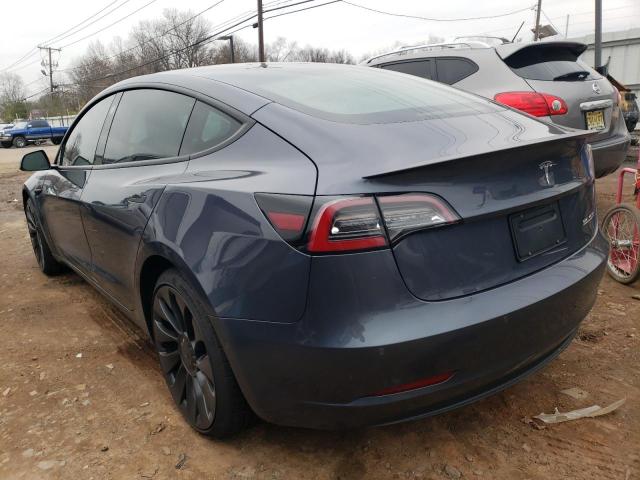 5YJ3E1ECXNF359162 | 2022 TESLA MODEL 3