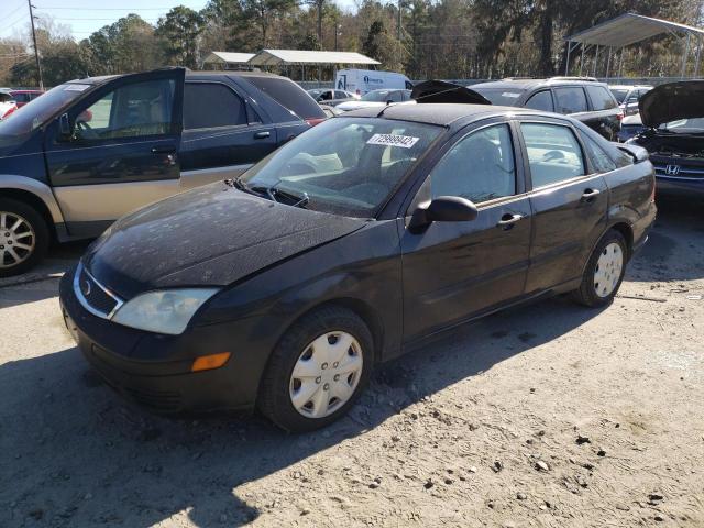 Salvage cars for sale from Copart Savannah, GA: 2005 Ford Focus ZX4