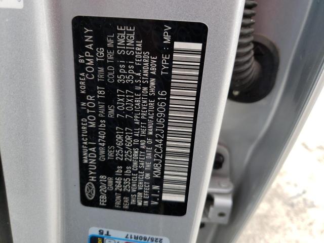 2018 HYUNDAI TUCSON SE KM8J2CA42JU690616