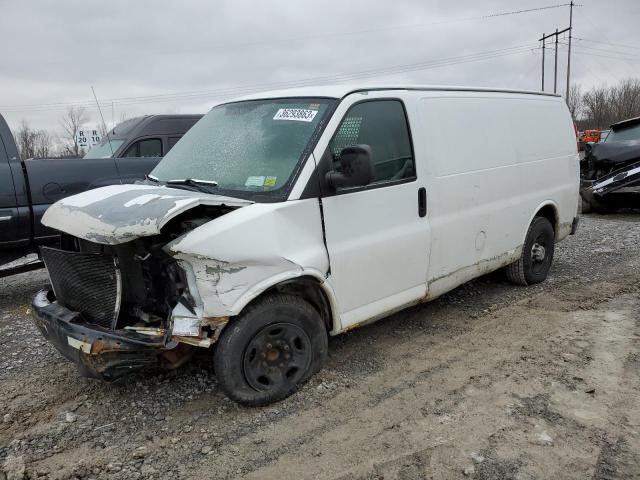 Salvage cars for sale from Copart Leroy, NY: 2008 Chevrolet Express G2
