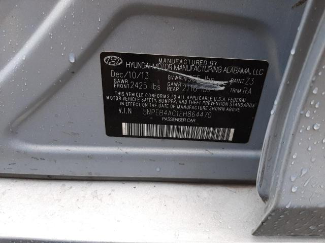 5NPEB4AC1EH864470 Hyundai SONATA GLS