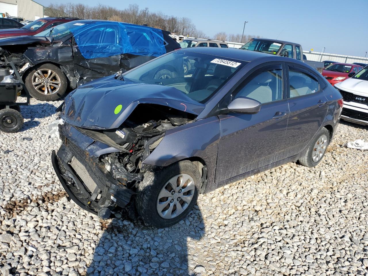 2016 Hyundai Accent Se VIN: KMHCT4AE7GU044355 Lot: 72645512