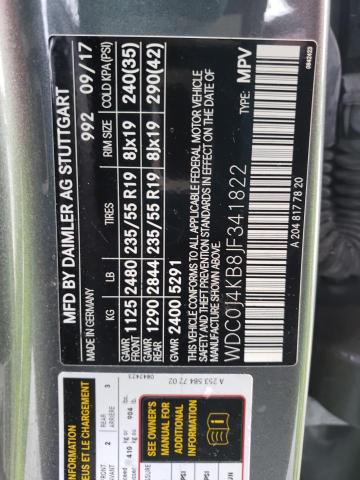 2018 MERCEDES-BENZ GLC COUPE - WDC0J4KB8JF341822