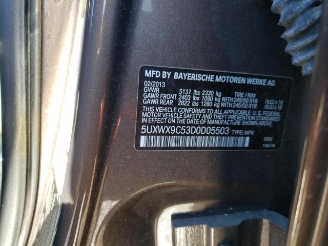 5UXWX9C53D0D05503 BMW X3 Xdrive28i