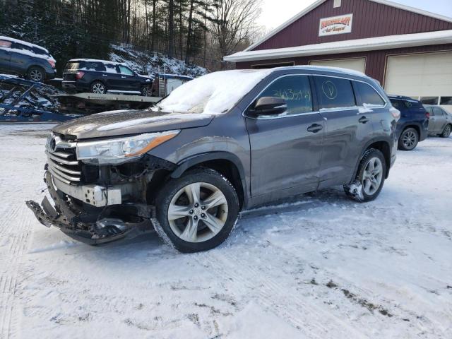 VIN 5TDDKRFH3ES071159 2014 Toyota Highlander, Limited no.1