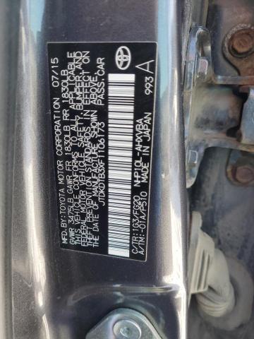 2015 TOYOTA PRIUS C - JTDKDTB3XF1106173