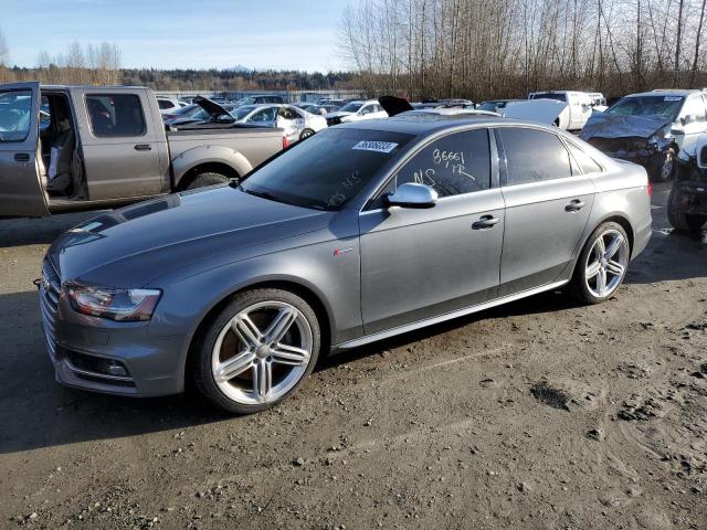 Salvage cars for sale from Copart Arlington, WA: 2014 Audi S4 Premium
