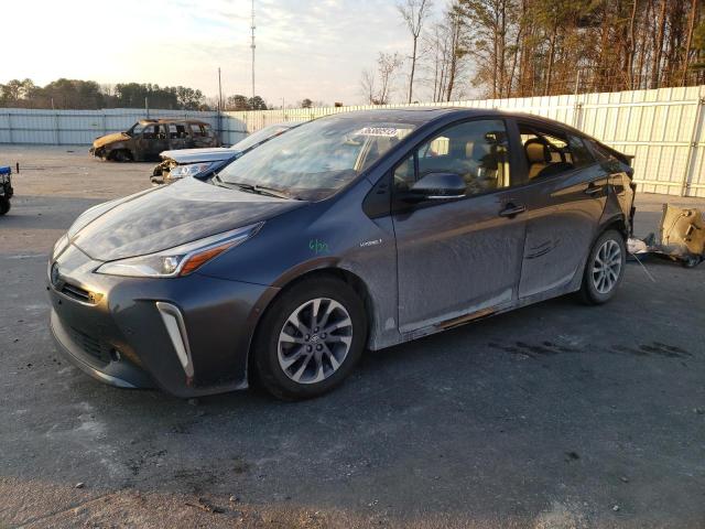 Salvage cars for sale from Copart Dunn, NC: 2022 Toyota Prius Nigh