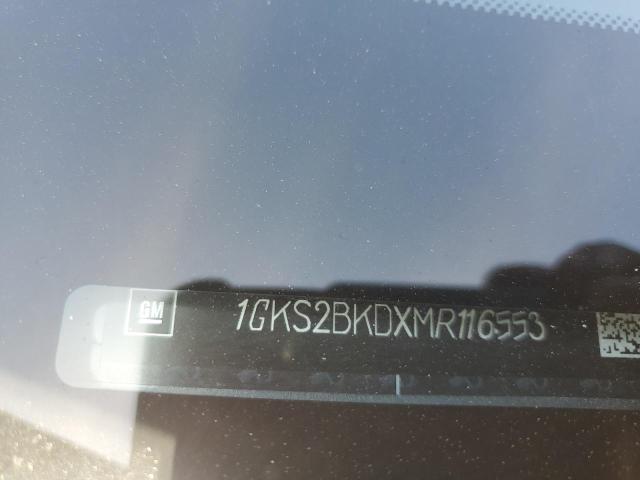 1GKS2BKDXMR116553 GMC YUKON SLT