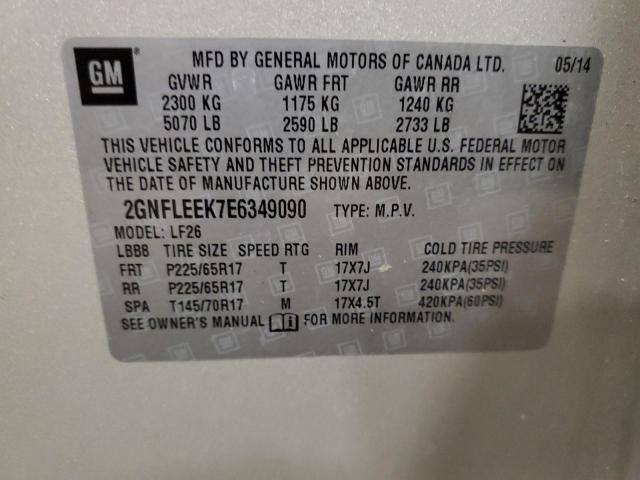 2GNFLEEK7E6349090 Chevrolet Equinox