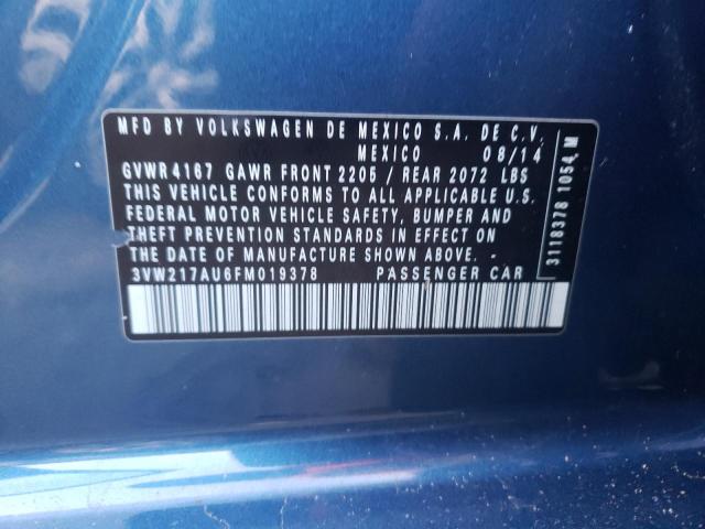 2015 VOLKSWAGEN GOLF - 3VW217AU6FM019378