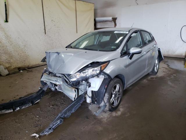Salvage cars for sale from Copart Davison, MI: 2019 Ford Fiesta SE
