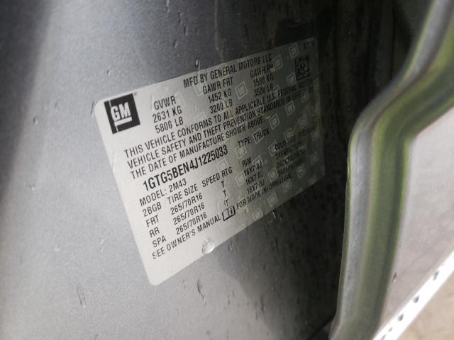 1GTG5BEN4J1225033 GMC Canyon