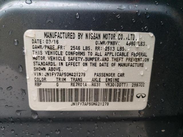 2016 INFINITI Q50 RED SP - JN1FV7AP5GM421279