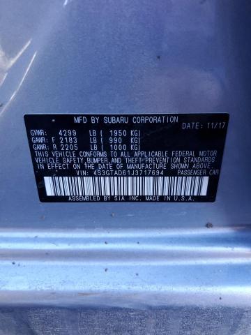 4S3GTAD61J3717694 Subaru Impreza Premium Plus