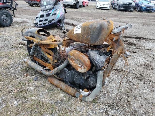 Salvage Motorcycles for parts for sale at auction: 2009 Harley-Davidson XL1200 N