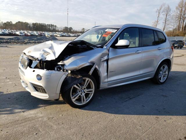 Salvage cars for sale from Copart Dunn, NC: 2014 BMW X3 XDRIVE3