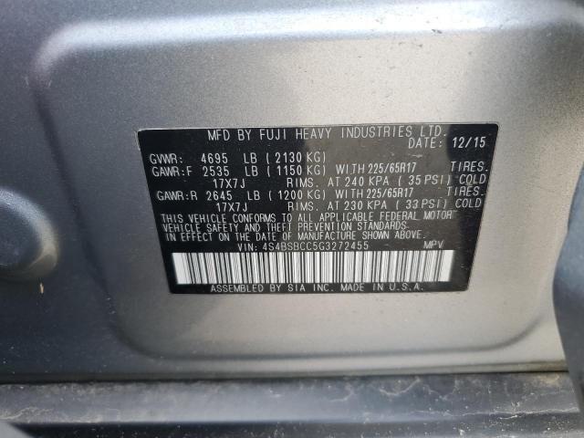 4S4BSBCC5G3272455 Subaru Outback 2.5i Premium