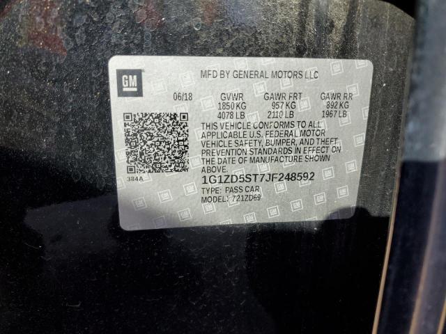 2018 CHEVROLET MALIBU LT - 1G1ZD5ST7JF248592