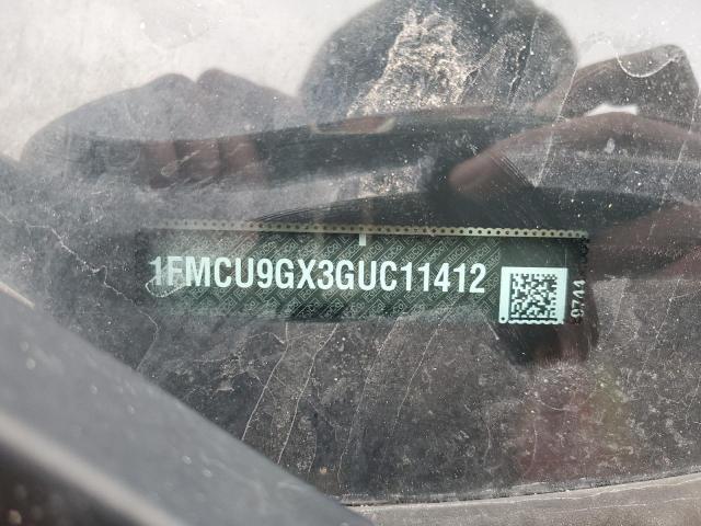 2016 FORD ESCAPE SE 1FMCU9GX3GUC11412