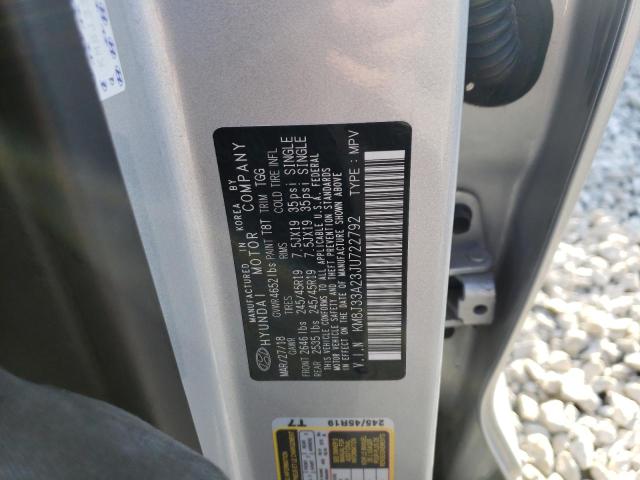 2018 HYUNDAI TUCSON VAL - KM8J33A23JU722792