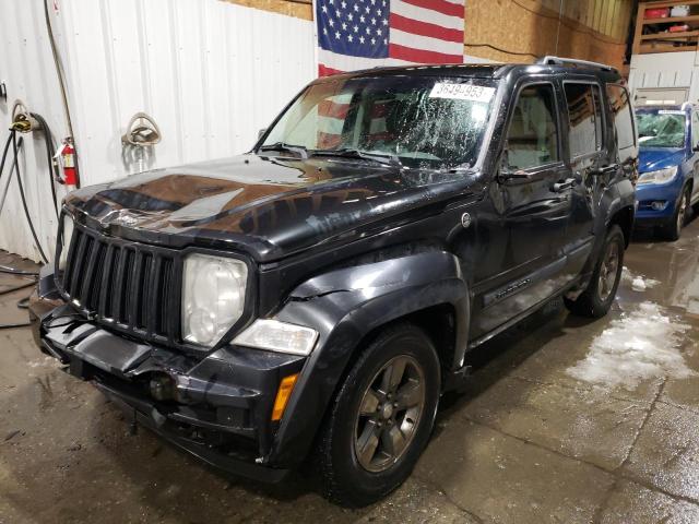Salvage cars for sale from Copart Anchorage, AK: 2008 Jeep Liberty SP