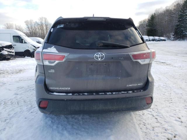 VIN 5TDDKRFH3ES071159 2014 Toyota Highlander, Limited no.6