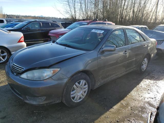 Salvage cars for sale from Copart Arlington, WA: 2005 Toyota Camry LE