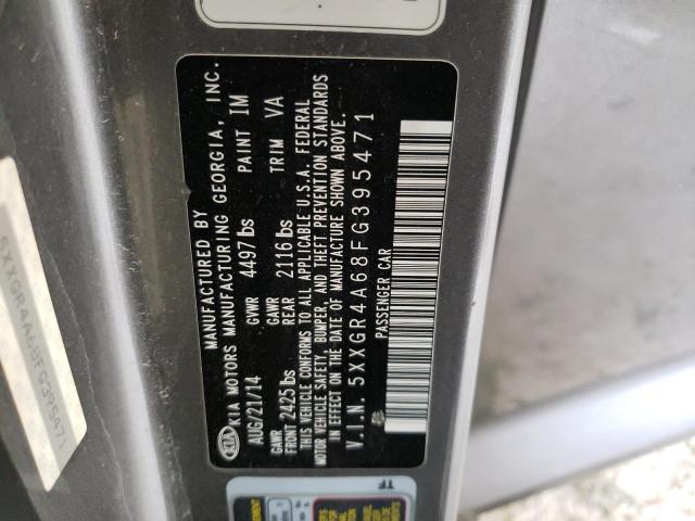 5XXGR4A68FG395471 KIA OPTIMA SX