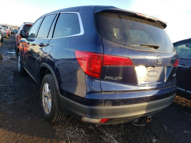 5FNYF6H58GB045123 | 2016 HONDA PILOT EXL