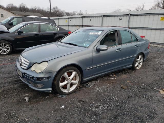 Salvage cars for sale from Copart York Haven, PA: 2006 Mercedes-Benz C 230