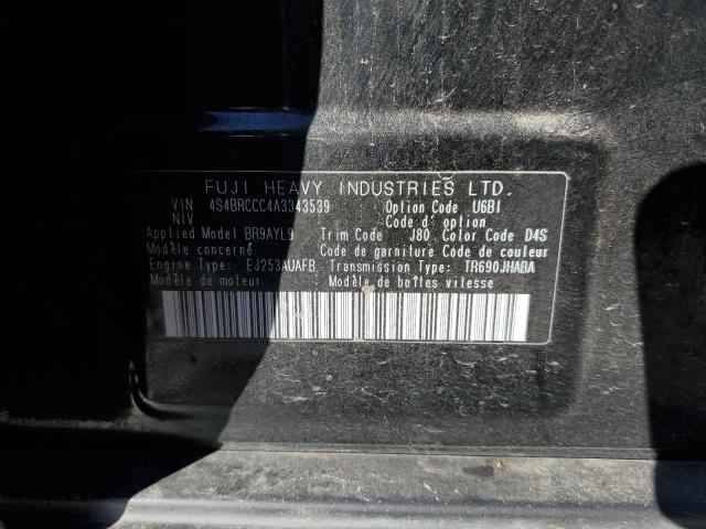 4S4BRCCC4A3343539 Subaru Outback 2.5i Premium