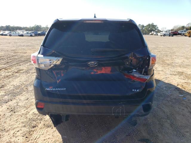 VIN 5TDKKRFH1ES011467 2014 Toyota Highlander, Xle no.6