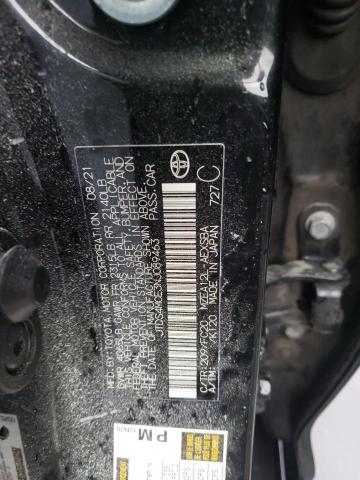2022 TOYOTA COROLLA SE JTDS4MCE3NJ089463