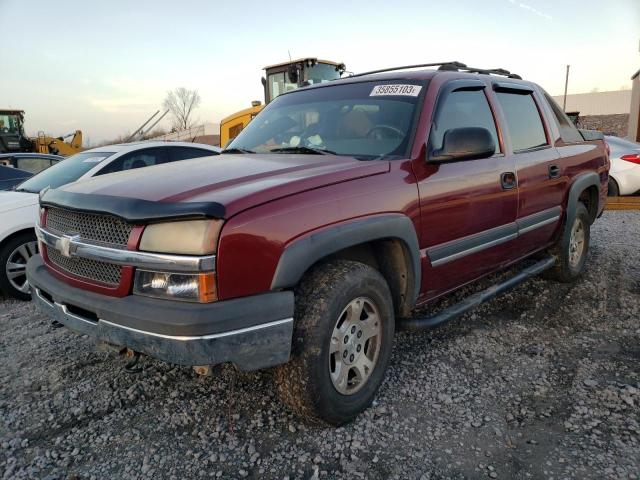 Salvage cars for sale from Copart Hueytown, AL: 2004 Chevrolet Avalanche