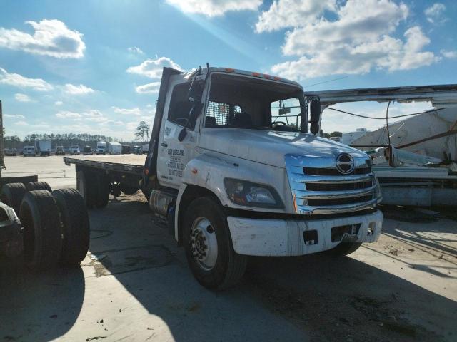 Salvage trucks for sale at Lumberton, NC auction: 2014 Hino 258 268