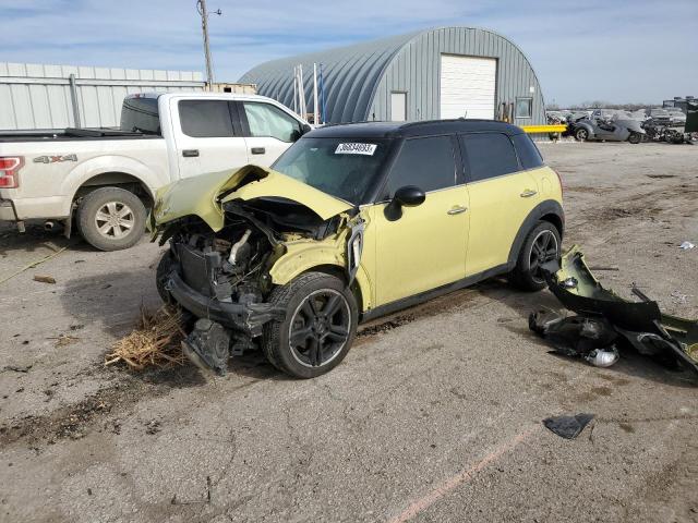 Salvage cars for sale from Copart Wichita, KS: 2012 Mini Cooper S C