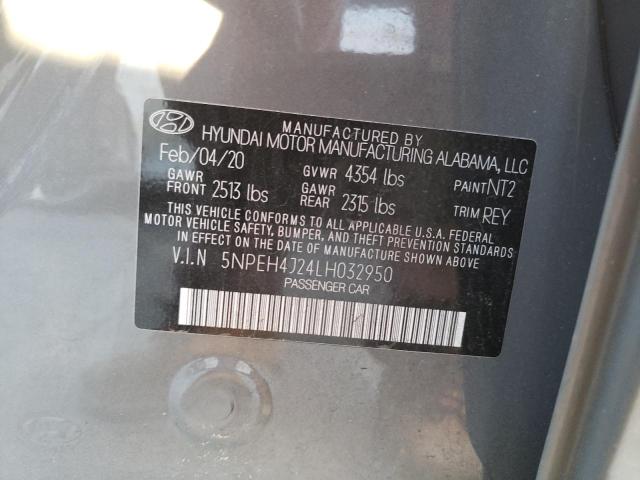2020 HYUNDAI SONATA LIM - 5NPEH4J24LH032950