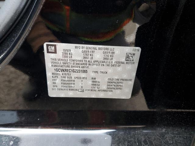 2016 CHEVROLET SILVRDO LT 1GCVKREC1GZ231065