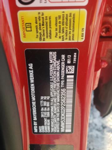 WMW53DK02P2S62356 Mini Cooper