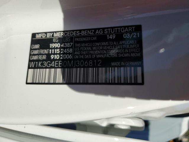 2021 MERCEDES-BENZ A 220 - W1K3G4EB0MJ306812