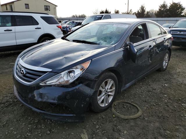Salvage cars for sale from Copart Windsor, NJ: 2014 Hyundai Sonata GLS