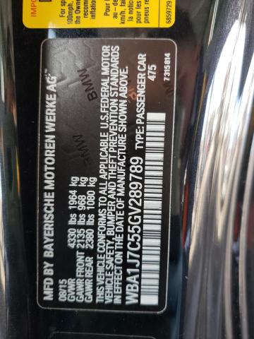 2016 BMW M235I - WBA1J7C55GV289789