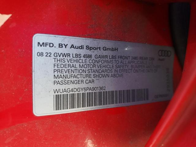 2023 AUDI RS3 WUAG4DGY5PA901362