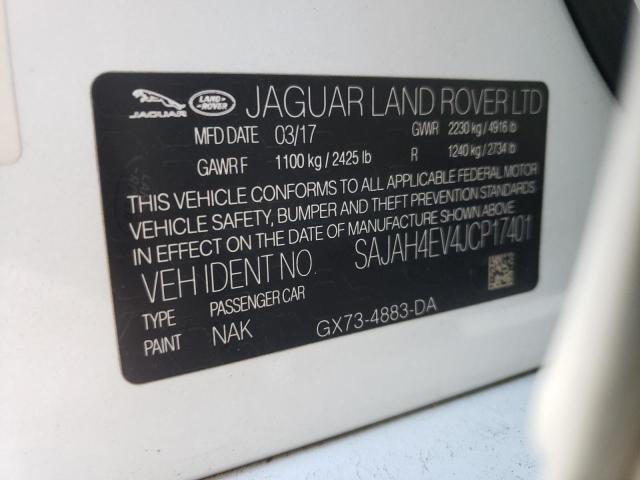 2018 JAGUAR XE PORTFOL SAJAH4EV4JCP17401