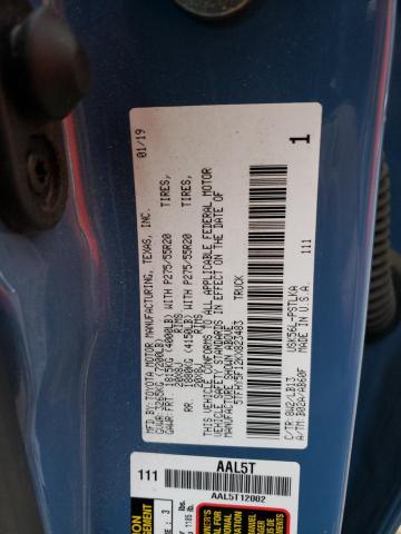 2019 TOYOTA /S/LE/XLE 5TFHY5F12KX823483