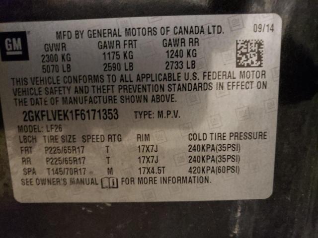2GKFLVEK1F6171353 GMC Terrain Sle