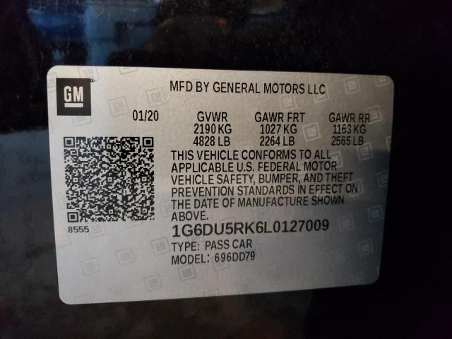2020 CADILLAC CT5 SPORT - 1G6DU5RK6L0127009
