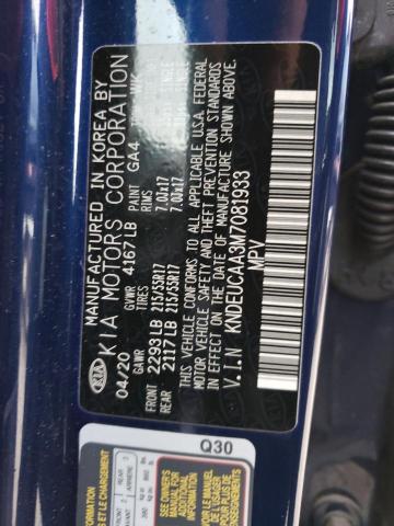 KNDEUCAA3M7081933 KIA SELTOS S